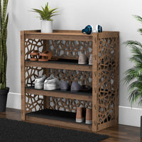 Thumbnail for Entryway Small 4-tier Shoe Rack Stones