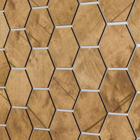 Thumbnail for Hexagonal Wooden Wall Panels [32pcs] Birch Light