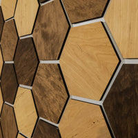 Thumbnail for RANDOM MIX Hexagonal Wooden Wall Panels