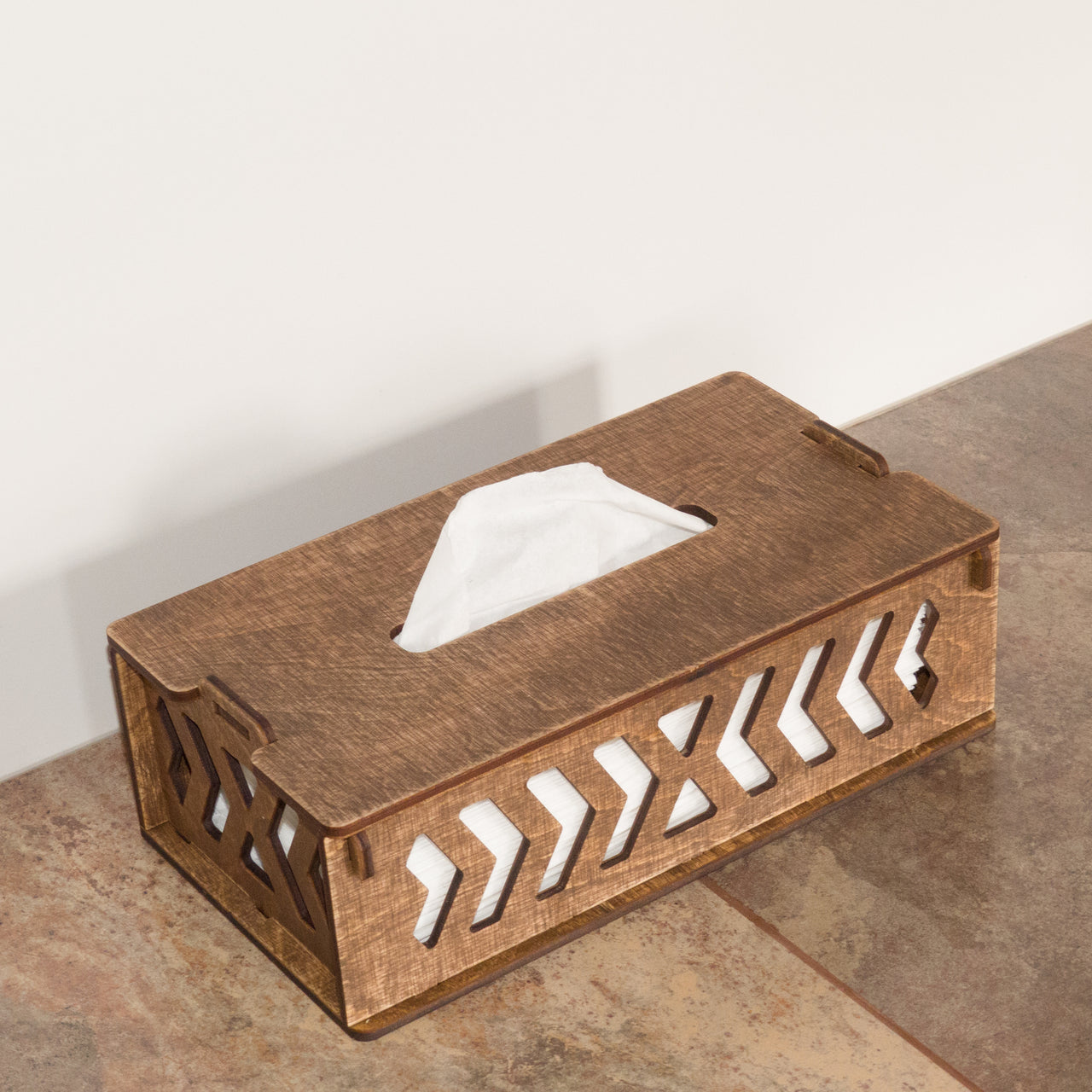 Low Rectangular Tissue Box Cover