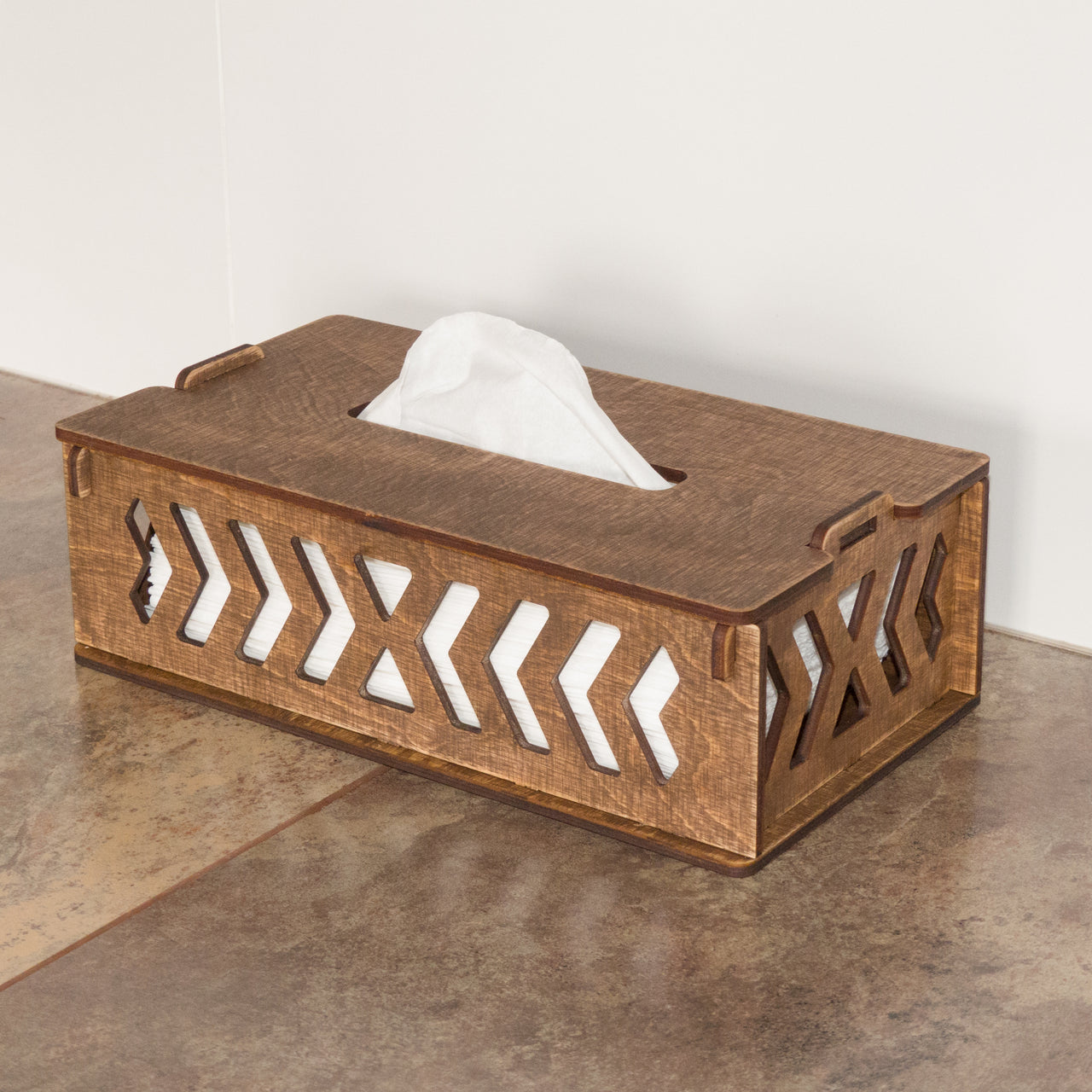 Low Rectangular Tissue Box Cover