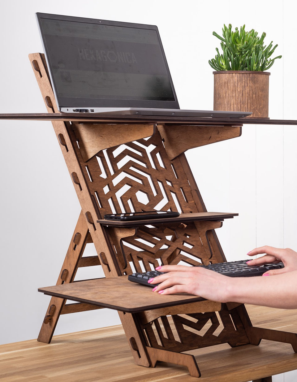Hexagon Rising Desk Hexagonica Assembly Guides & Instructions
