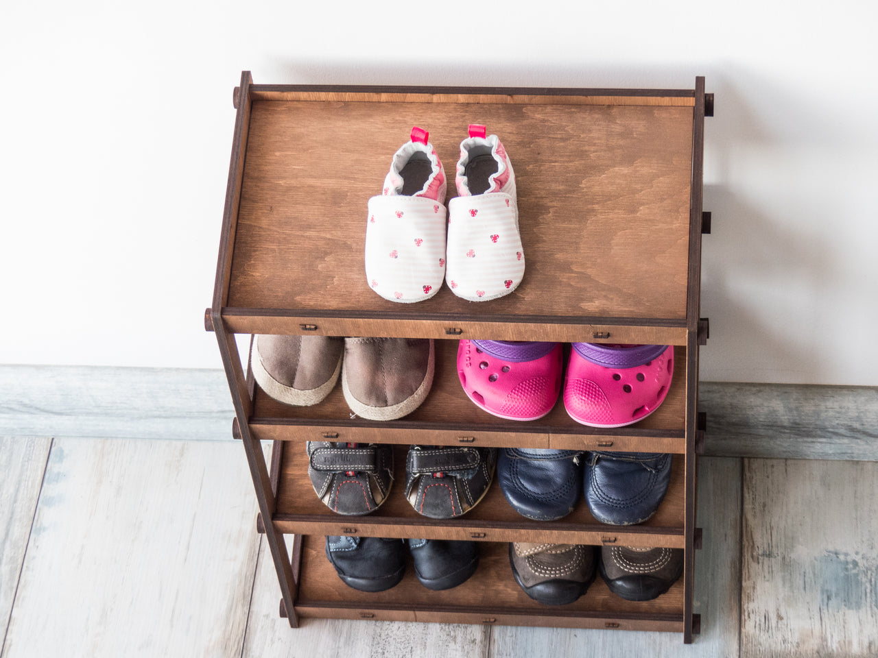 Toddler Shoes Storage, Baby Shoe Rack, Kids Shoe Rack, Toddler Shoe Rack,  Hexagonica 