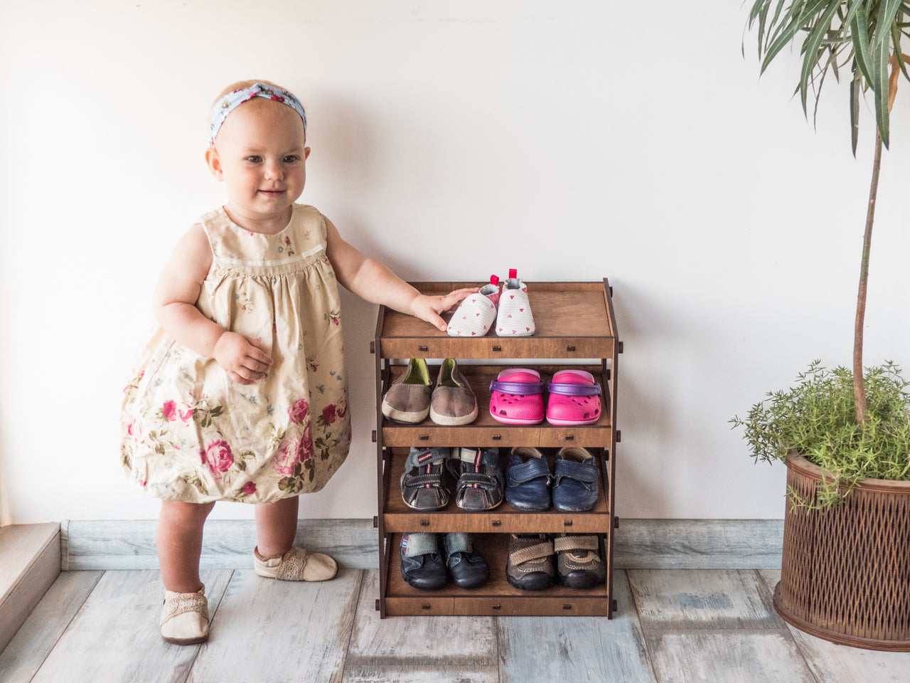 Toddler Shoes Storage, Baby Shoe Rack, Kids Shoe Rack, Toddler Shoe Rack,  Hexagonica 