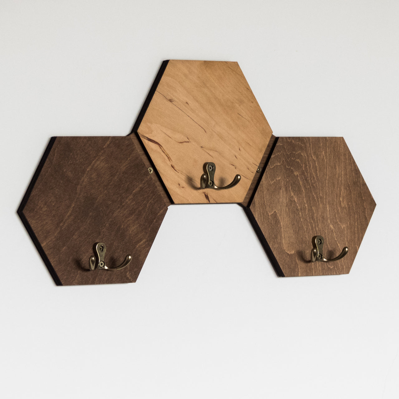 Small Hexagons Clothing Rack Wave, Entryway Coat Rack