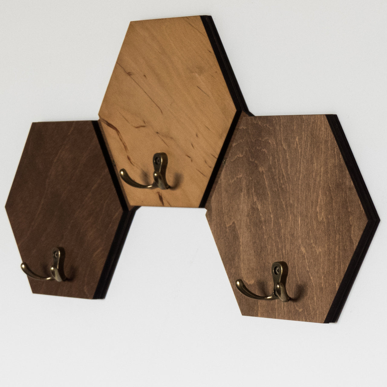 Small Hexagons Clothing Rack Wave, Entryway Coat Rack