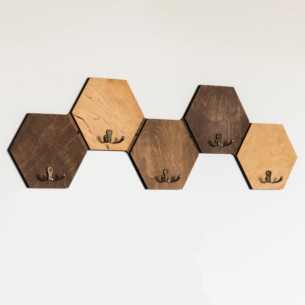 Large Hexagons Clothing Rack Wave, Entryway Coat Rack