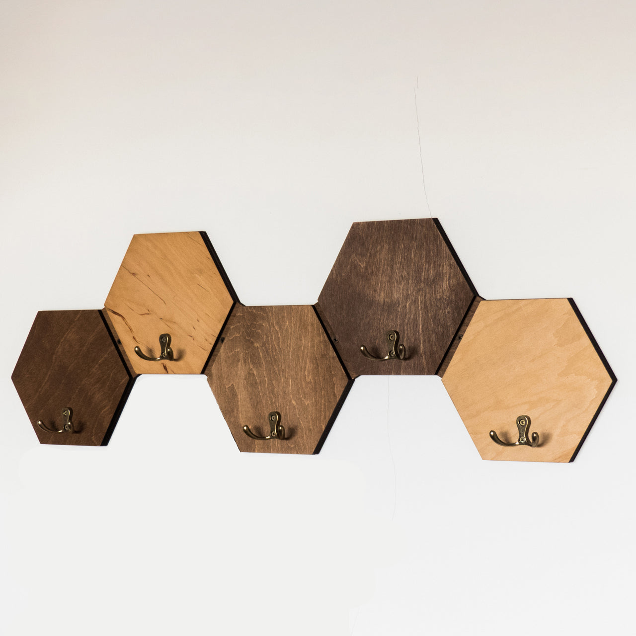 Large Hexagons Clothing Rack Wave, Entryway Coat Rack