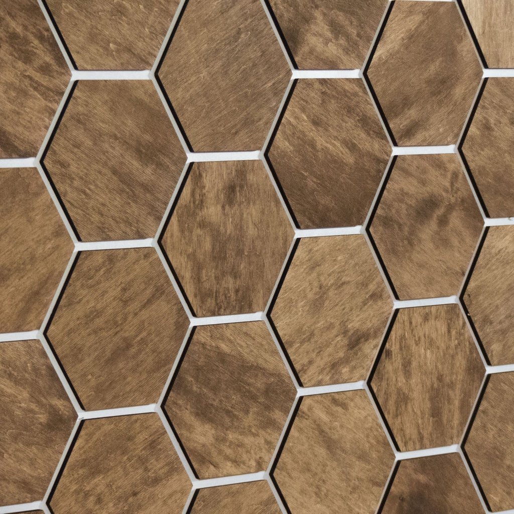 Hexagon Wood Wall Panels For Sale - Hexagonica